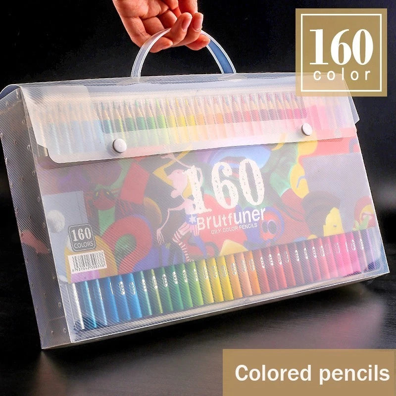 48/72/120/160/180Color Oil or Watercolor Pencil Sets