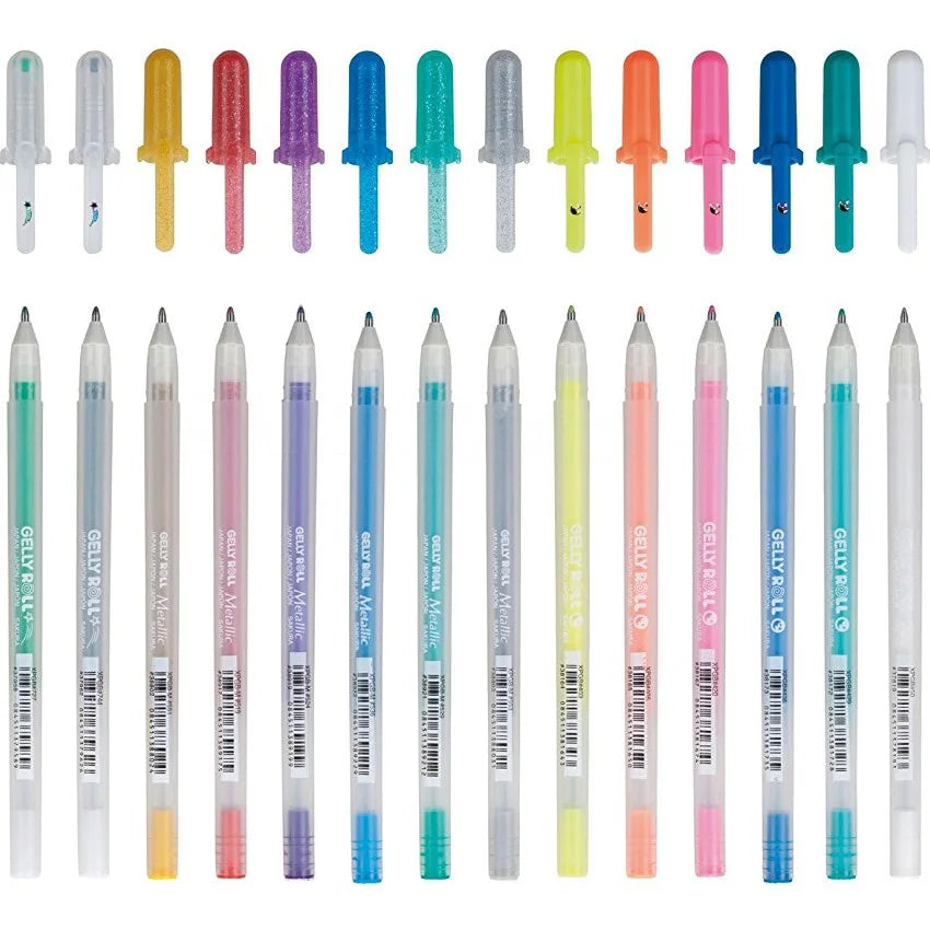 Gelly Pen Sets 3D