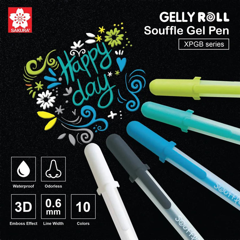 Gelly Pen Sets 3D