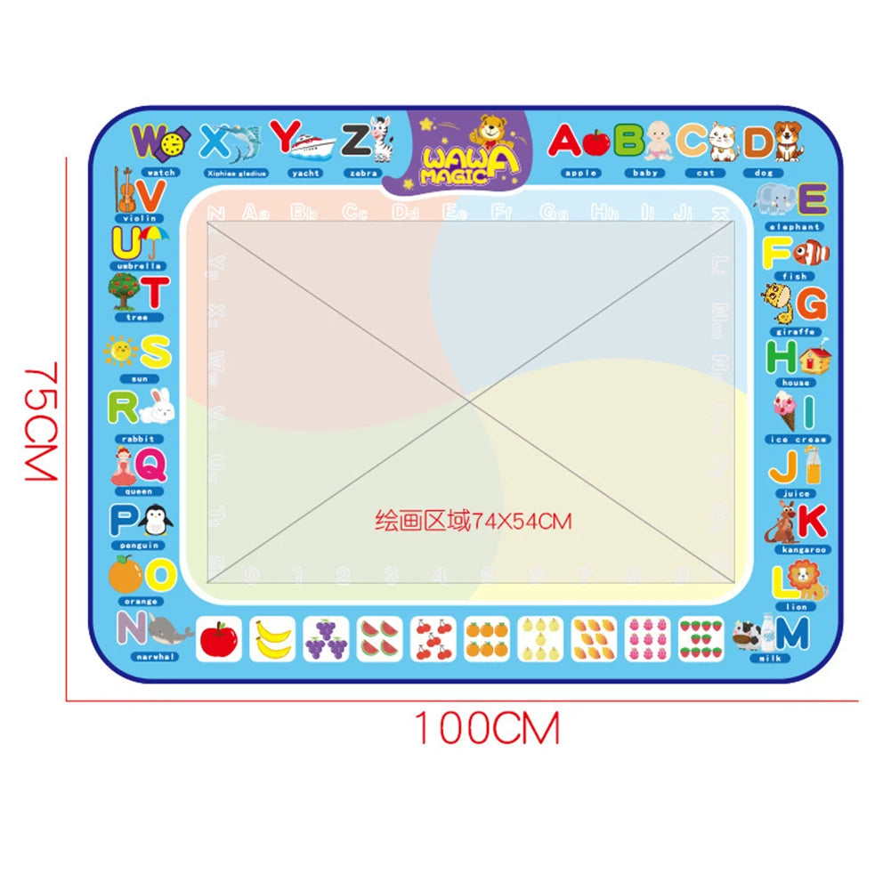 Magic Marker Water Drawing Mat